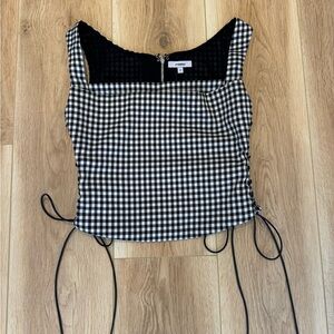 Miaou Black & White Vallois Corset